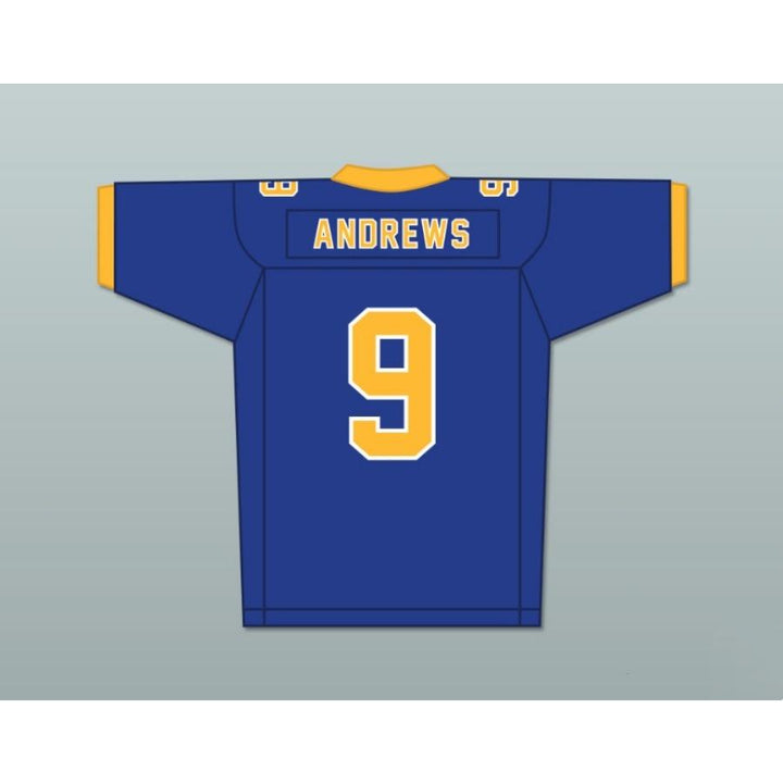 CUSTOM ANY Name Number ARCHIE ANDREWS 9 RIVERDALE HIGH SCHOOL BLUE Football Jersey Top Stitched S-6XL