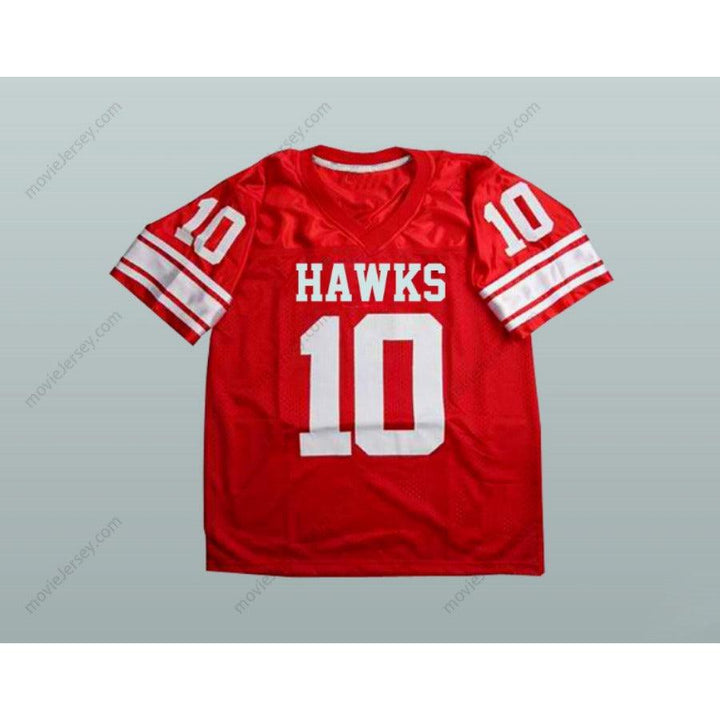 CUSTOM ANY Name Number BRETT FAVRE 10 HANCOCK HAWKS HIGH SCHOOL FOOTBALL JERSEY Top Stitched S-6XL
