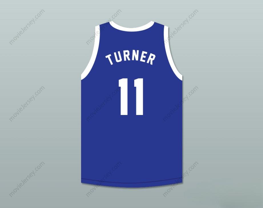 CUSTOM ANY Name Number TOMMY TURNER 11 ANGEL BEACH  BLUE BASKETBALL JERSEY PORKY'S REVENGE Top Stitched S-6XL