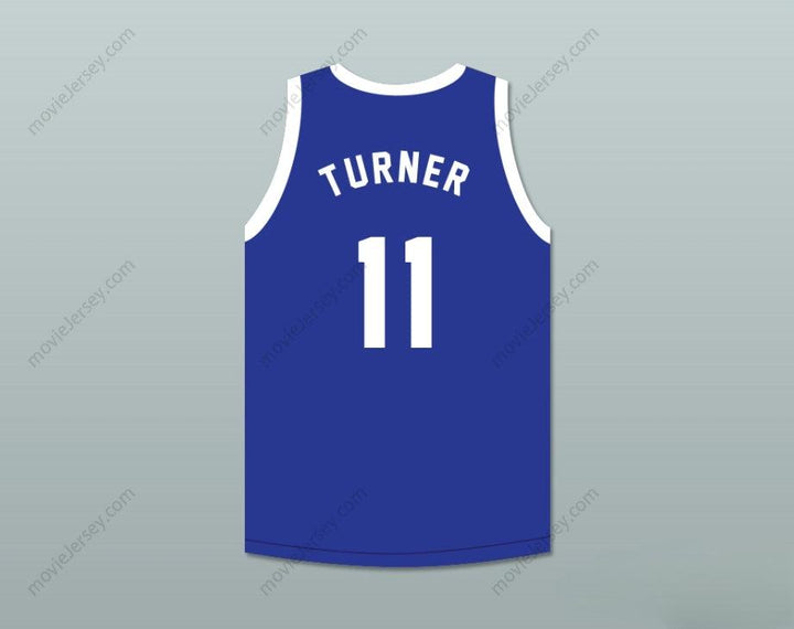CUSTOM ANY Name Number TOMMY TURNER 11 ANGEL BEACH  BLUE BASKETBALL JERSEY PORKY'S REVENGE Top Stitched S-6XL