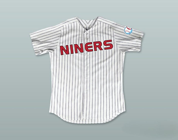 Custom Any Name Number CHIEF O'BRIEN 34 DEEP SPACE NINERS WHITE PINSTRIPED BASEBALL JERSEY Top Stitched S-6XL