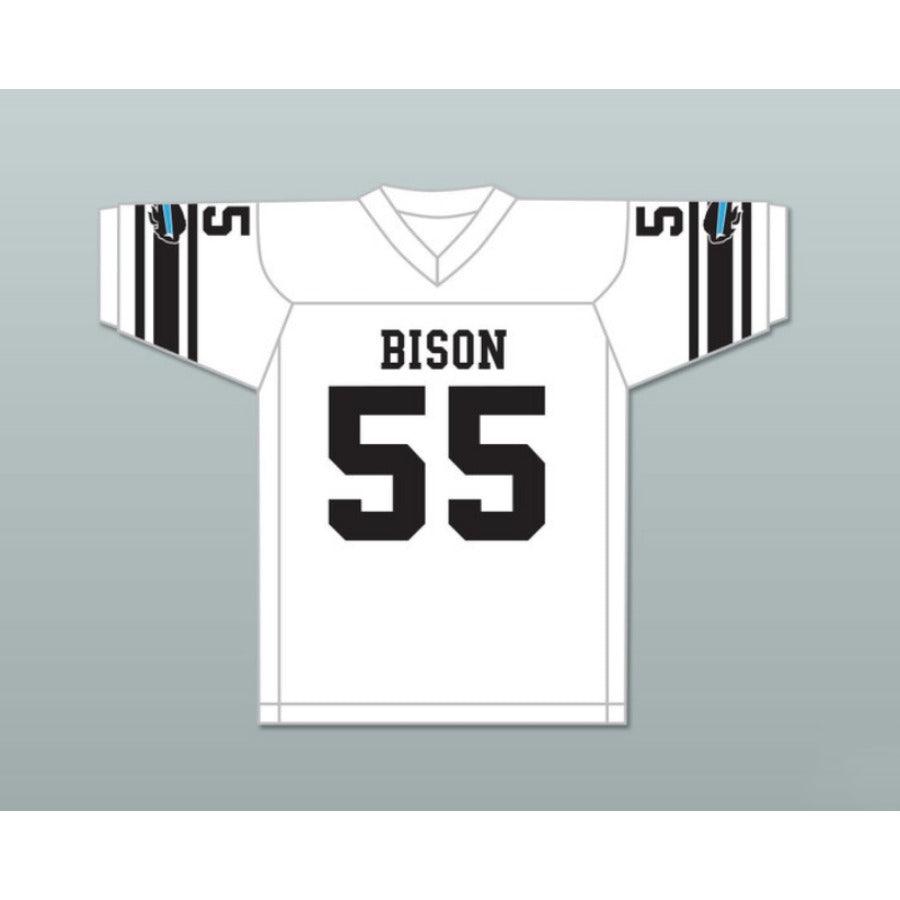CUSTOM ANY Name Number ROY CHUTNEY 55 BLUE SPRINGS BISON HIGH SCHOOL Football Jersey Top Stitched S-6XL