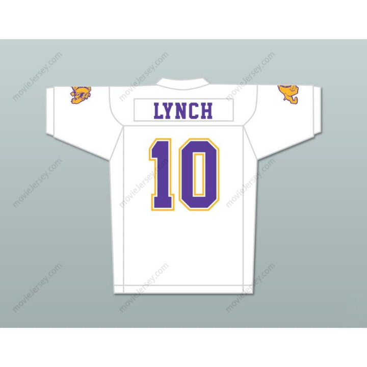 CUSTOM NMARSHAWN LYNCH 10 TECHNICAL FOOTBALL JERSEY INCLUDES BULLDOG ALL Stitched S-6XL