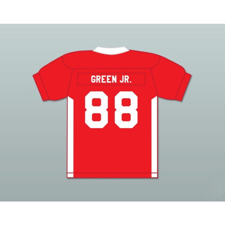 CUSTOM ANY Name Number D'SQUARIUS GREEN JR 88 EAST FOOTBALL JERSEY KEY PEELE Top Stitched S-6XL