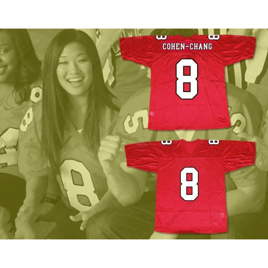 CUSTOM ANY Name Number TINA COHEN-CHANG 8 WILLIAM MCKINLEY HIGH SCHOOL Football Jersey Top Stitched S-6XL