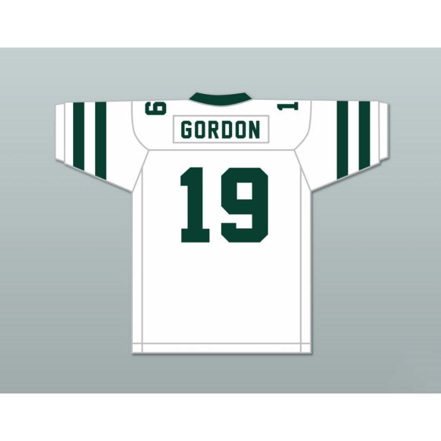 CUSTOM ANY Name Number FLASH GORDON 19 PRO CAREER WHITE Football Jersey Top Stitched S-6XL