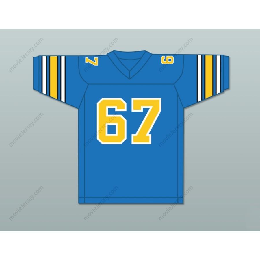 CUSTOM ANY Name Number 1983 USFL DON DRAKE 67 OAKLAND INVADERS ROAD Football Jersey Top Stitched S-6XL