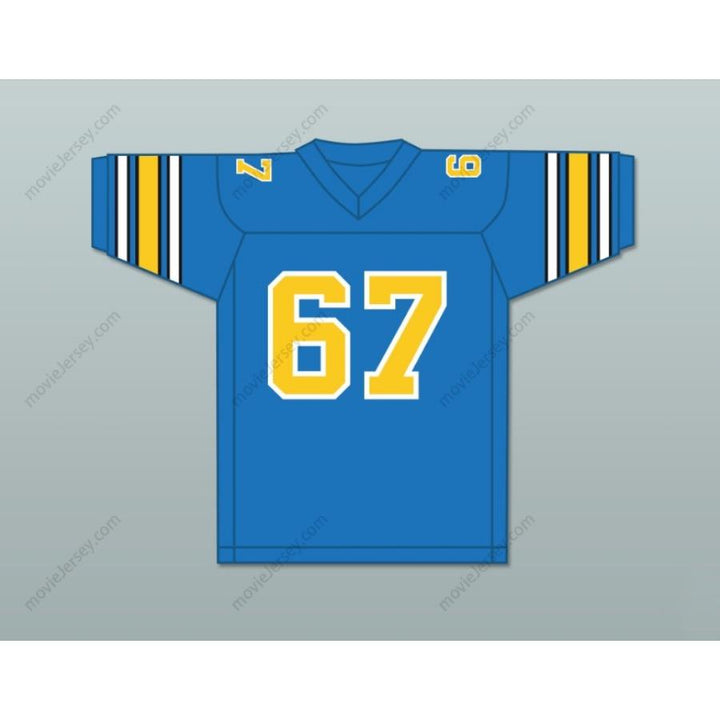 CUSTOM ANY Name Number 1983 USFL DON DRAKE 67 OAKLAND INVADERS ROAD Football Jersey Top Stitched S-6XL
