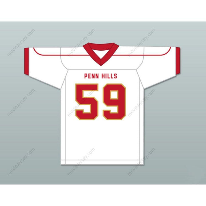 CUSTOM ANY Name Number AARON DONALD 59 PENN HILLS HIGH SCHOOL INDIANS Football Jersey Top Stitched S-6XL