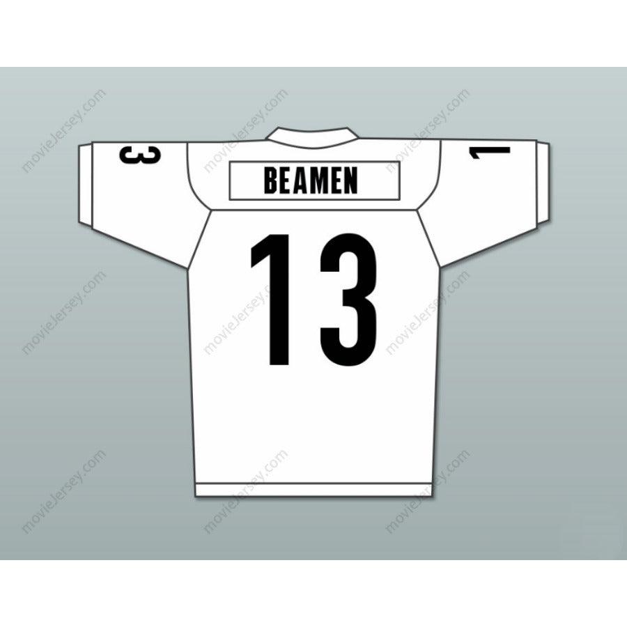 CUSTOM ANY Name Number WILLIE BEAMEN 13 MIAMI SHARKS FOOTBALL JERSEY WHITE TRIM ANY GIVEN SUNDAY Top Stitched S-6XL