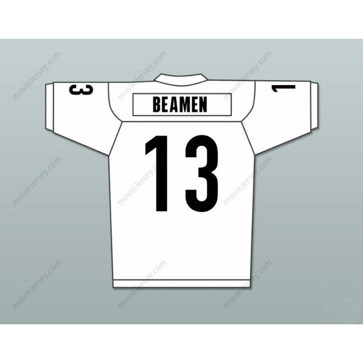 CUSTOM ANY Name Number WILLIE BEAMEN 13 MIAMI SHARKS FOOTBALL JERSEY WHITE TRIM ANY GIVEN SUNDAY Top Stitched S-6XL