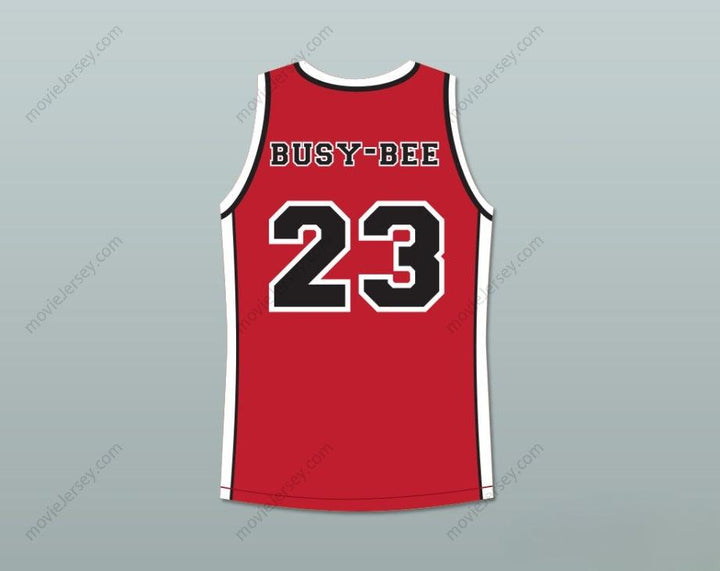 CUSTOM ANY Name Number DE'AUNDRE BONDS BUSY-BEE 23 SUNSET PARK BASKETBALL JERSEY Top Stitched S-6XL