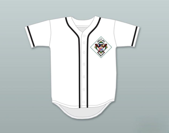 Custom Any Name Number ROBERT WUHL 10 SALAMANDERS BASEBALL JERSEY 1ST ANNUAL ROCK N' JOCK DIAMOND DERBY Top Stitched S-6XL
