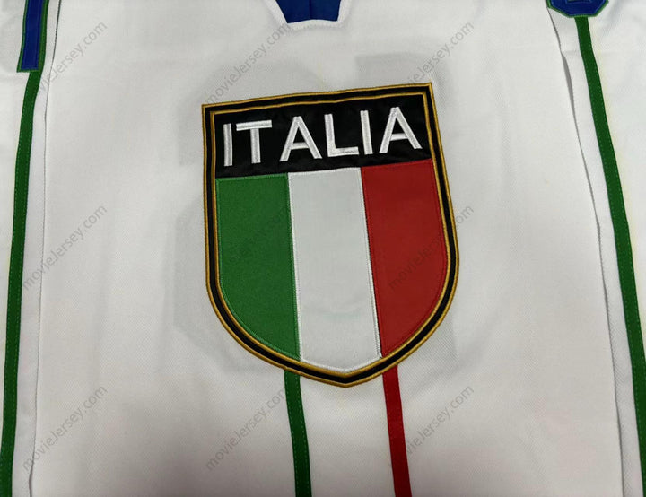 Custom Any Name Number ITALY NATIONAL TEAM HOCKEY JERSEY Top Stitched S-6XL