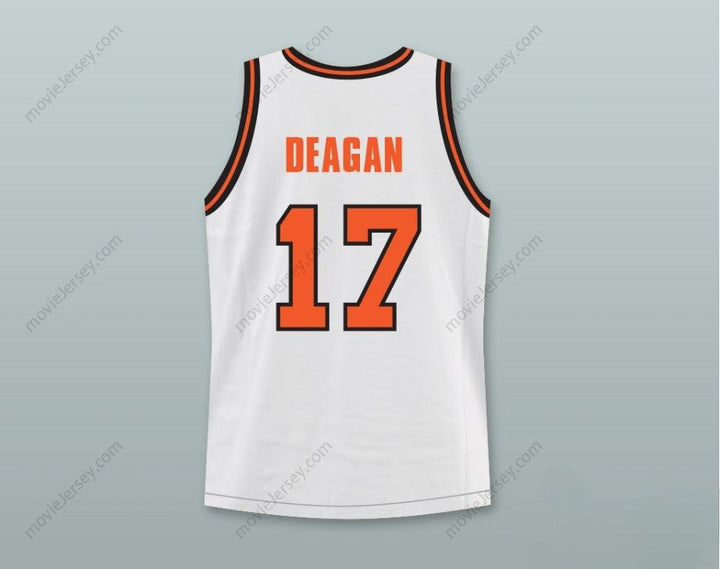 CUSTOM ANY Name Number RICK FOX CHICK DEAGAN 17 TECH U HOME BASKETBALL JERSEY HE GOT GAME Top Stitched S-6XL