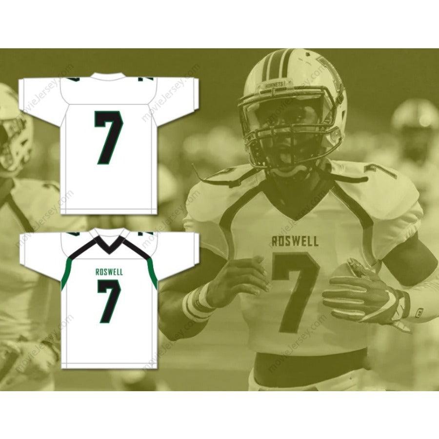 CUSTOM ANY Name Number MALIK WILLIS 7 ROSWELL HIGH SCHOOL HORNETS Football Jersey Top Stitched S-6XL