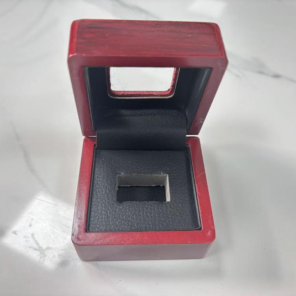 2024 -2025 Barkley Hurts SB Eagle Championship Title Band W Box Ring