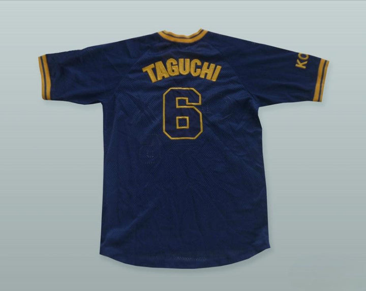 Custom Any Name Number SO TAGUCHI 6 ORIX BLUEWAVE BASEBALL JERSEY WITH PATCH Top Stitched S-6XL