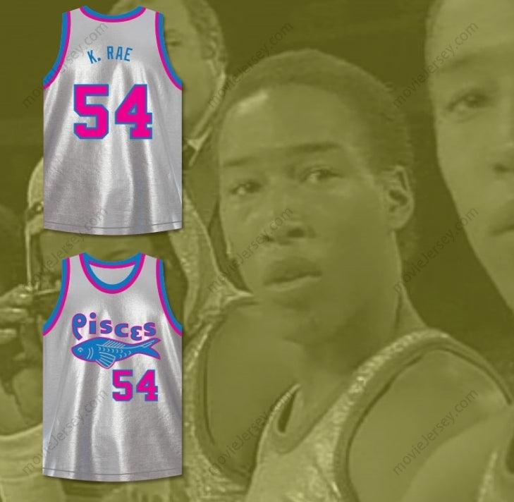 CUSTOM ANY Name Number KENNY RAE 54  PISCES BASKETBALL JERSEY THE FISH THAT SAVED  Top Stitched S-6XL