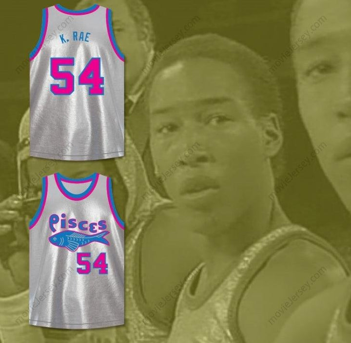 CUSTOM ANY Name Number KENNY RAE 54  PISCES BASKETBALL JERSEY THE FISH THAT SAVED  Top Stitched S-6XL