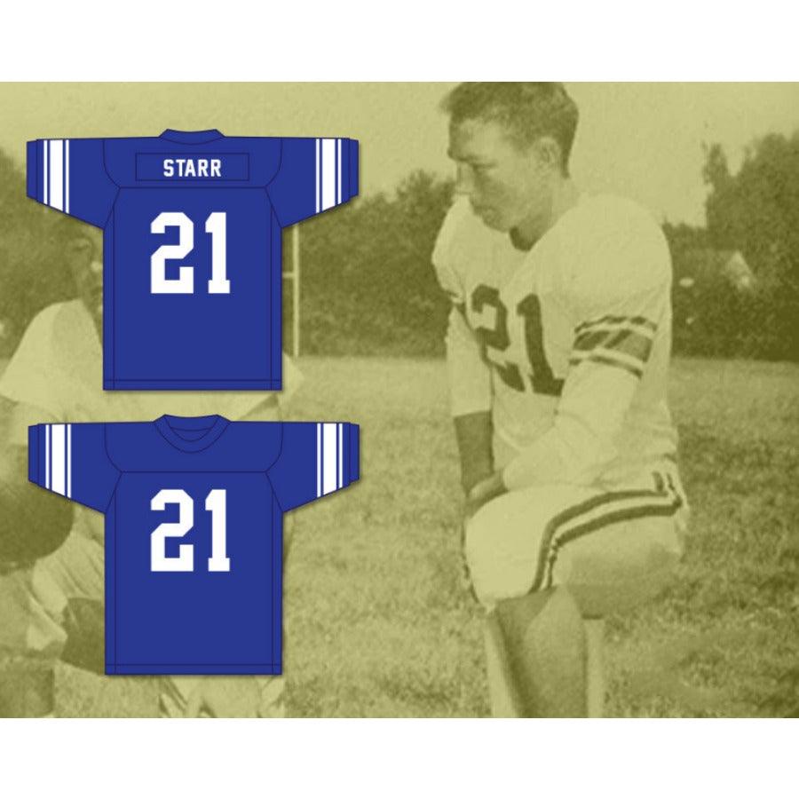 CUSTOM ANY Name Number BART STARR 21 SIDNEY LANIER HIGH SCHOOL POETS Football Jersey Top Stitched S-6XL