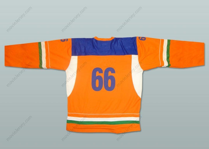 Custom Any Name Number India National Team Orange Hockey Jersey Any Player or Number Stitched Top Stitched S-6XL