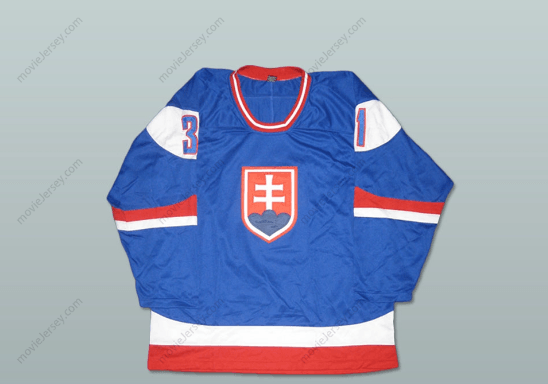 Custom Any Name Number Peter Budaj Slovakia Hockey Jersey Top Stitched S-6XL