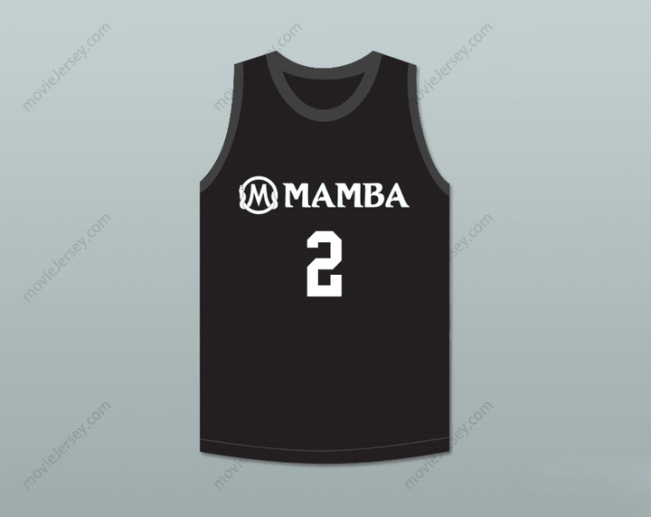 CUSTOM ANY Name Number GIGI 2 MAMBA BALLERS BLACK BASKETBALL JERSEY Top Stitched S-6XL