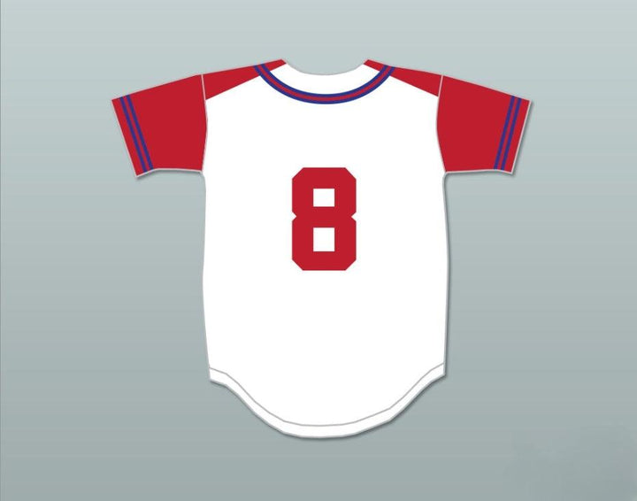Custom Any Name Number CHAD DANFORTH 8 EAST HIGH SCHOOL WILDCATS BASEBALL JERSEY HIGH SCHOOL MUSICAL 2 Top Stitched S-6XL