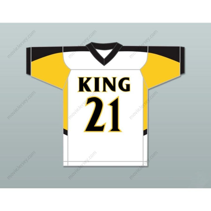 CUSTOM ANY Name Number AHMAD GARDNER 21 MARTIN LUTHER KING HIGH SCHOOL CRUSADERS Football Jersey Top Stitched S-6XL