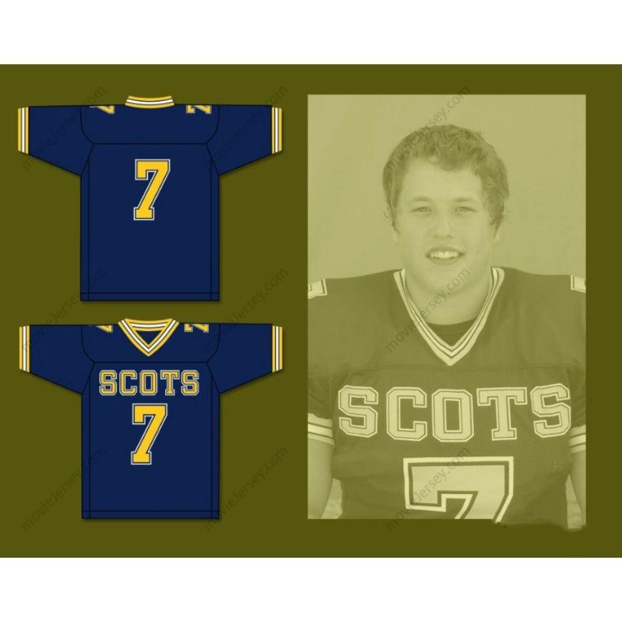 CUSTOM ANY Name Number MATTHEW STAFFORD 7 HIGHLAND PARK HIGH SCHOOL SCOTS Football Jersey Top Stitched S-6XL
