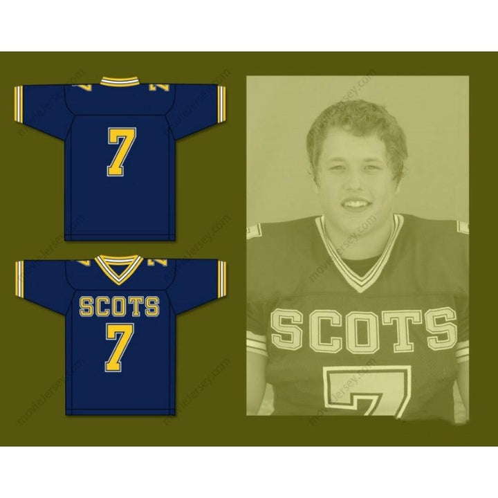 CUSTOM ANY Name Number MATTHEW STAFFORD 7 HIGHLAND PARK HIGH SCHOOL SCOTS Football Jersey Top Stitched S-6XL