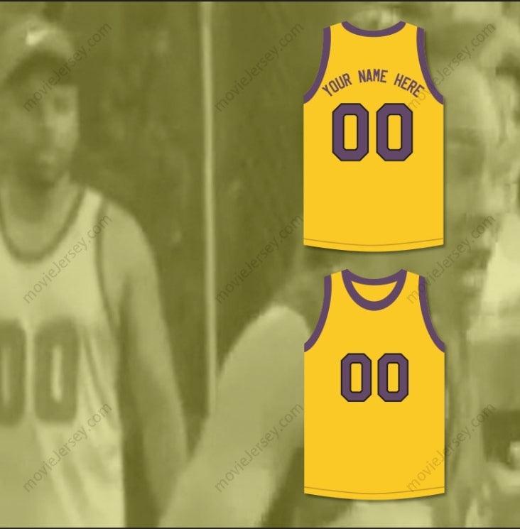 CUSTOM ANY Name Number COLE BROWN YOUR NAME HERE 00 YELLOW BASKETBALL JERSEY MARTIN Top Stitched S-6XL