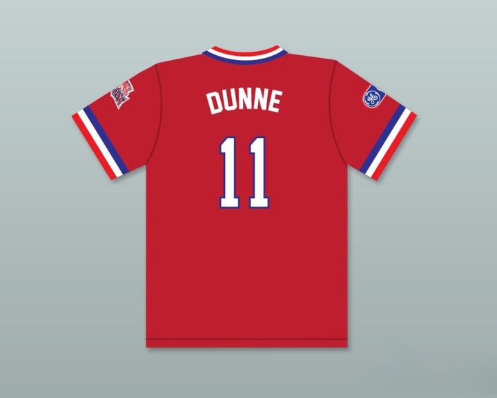 Custom Any Name Number MIKE DUNNE 11 1984 USA TEAM RED BASEBALL JERSEY Top Stitched S-6XL