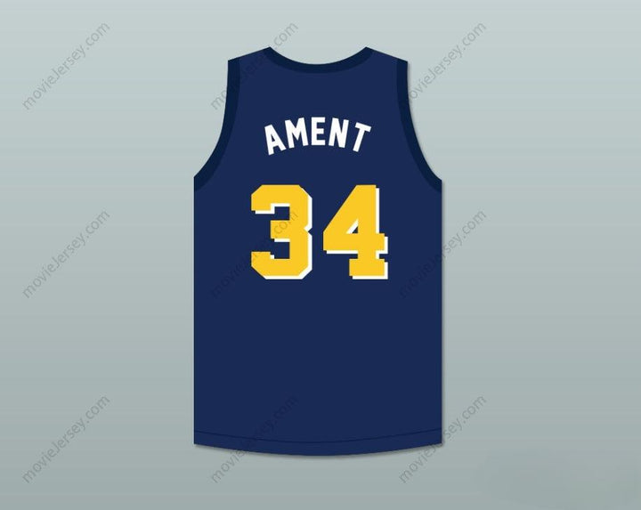 CUSTOM ANY Name Number JEFF AMENT 34 VIOLATORS BASKETBALL JERSEY SECOND ANNUAL ROCK N' JOCK B-BALL JAM 1992 Top Stitched S-6XL