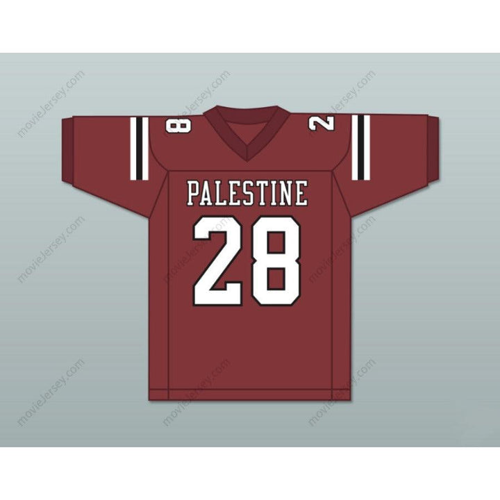 CUSTOM ANY Name Number ADRIAN PETERSON 28 PALESTINE HIGH SCHOOL WILDCATS Football Jersey Top Stitched S-6XL