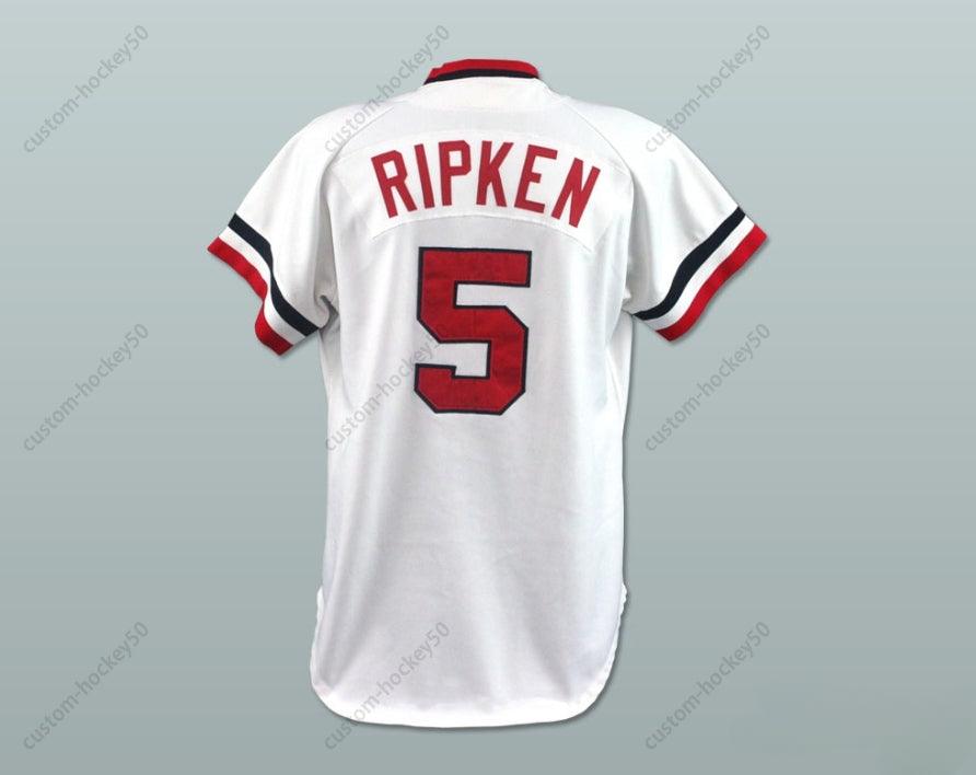 Custom Any Name Number CAL RIPKEN JR 5 ROCHESTER RED WINGS BASEBALL JERSEY STITCH SEWN NEW Top Stitched S-6XL
