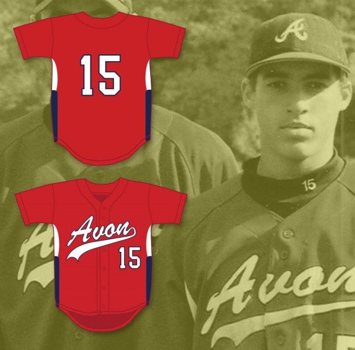 Custom Any Name Number GEORGE SPRINGER 15   OLD FARMS SCHOOL WINGED BEAVERS RED BASEBALL JERSEY 1 Top Stitched S-6XL