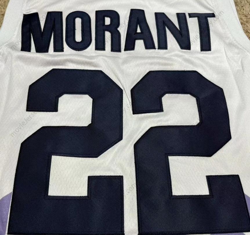 Mens Basketball JERSEY MORANT #22 CRESTWOOD HIGH SCHOOL JERSEY All Stitched