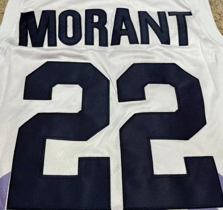 Mens Basketball JERSEY MORANT #22 CRESTWOOD HIGH SCHOOL JERSEY All Stitched