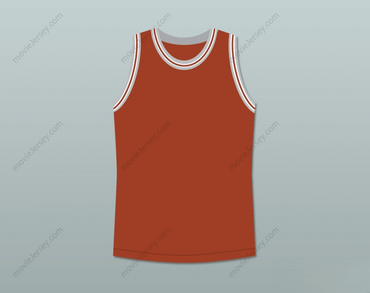 CUSTOM ANY Name Number PHILIP SEYMOUR HOFFMAN SANDY LYLE ALONG CAME POLLY DARK ORANGE BASKETBALL JERSEY Top Stitched S-6XL