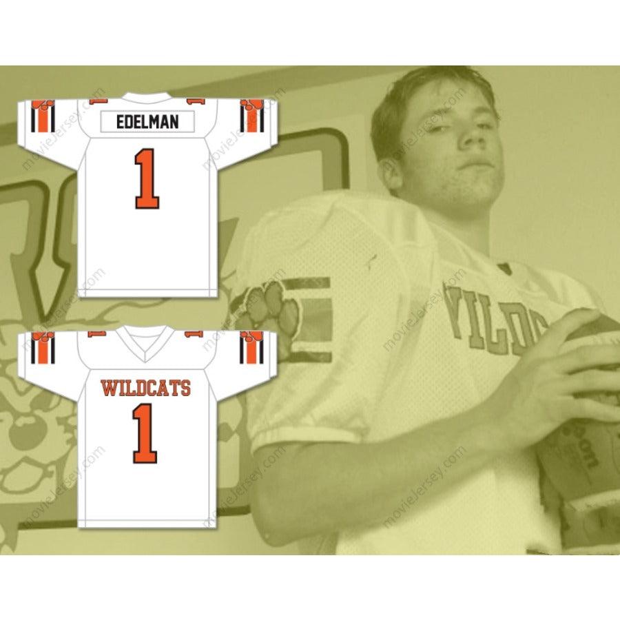 CUSTOM WILDCATS JULIAN EDELMAN 1 HIGH SCHOOL FOOTBALL JERSEY Stitched S-6XL