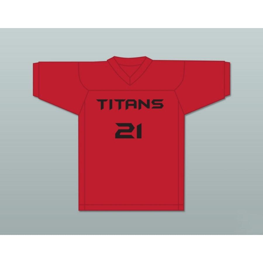 CUSTOM ANY Name Number DONNIE 21 TITANS INTRAMURAL FLAG Football Jersey Top Stitched S-6XL