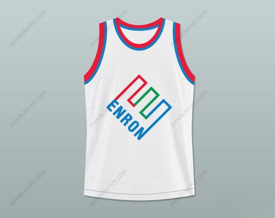 CUSTOM ANY Name Number KENNETH LAY ENRON COMPANY PICNIC BASKETBALL JERSEY STITCH SEWN Top Stitched S-6XL