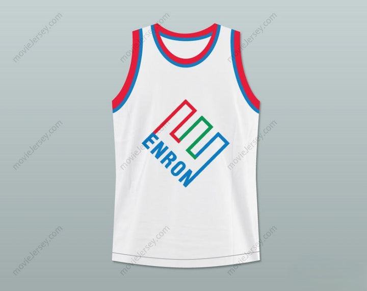 CUSTOM ANY Name Number KENNETH LAY ENRON COMPANY PICNIC BASKETBALL JERSEY STITCH SEWN Top Stitched S-6XL