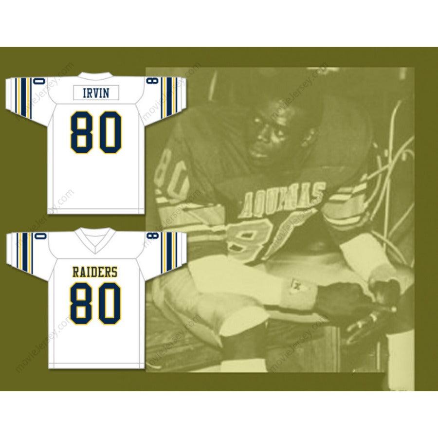 CUSTOM ANY Name Number MICHAEL IRVIN 80   AQUINAS HIGH SCHOOL RAIDERS Football Jersey Top Stitched S-6XL