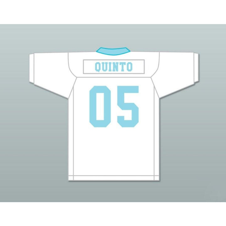 CUSTOM ANY Name Number QUINTO 05 SANTA MARTHA PERROS LIGHT Football Jersey Top Stitched S-6XL