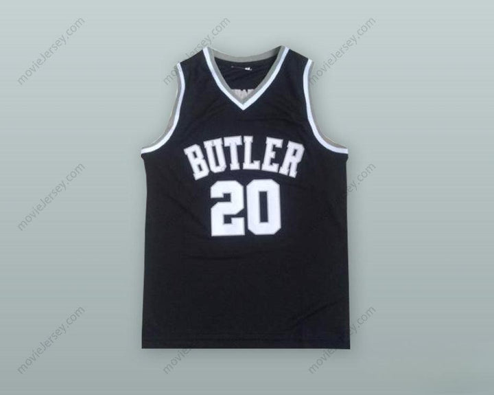 CUSTOM ANY Name Number GORDON HAYWARD 20 BUTLER BLACK BASKETBALL JERSEY Top Stitched S-6XL