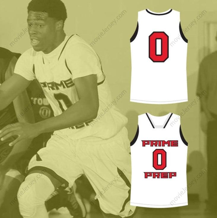 CUSTOM ANY Name Number EMMANUEL MUDIAY PRIME PREP BASKETBALL JERSEY STITCH SEWN Top Stitched S-6XL