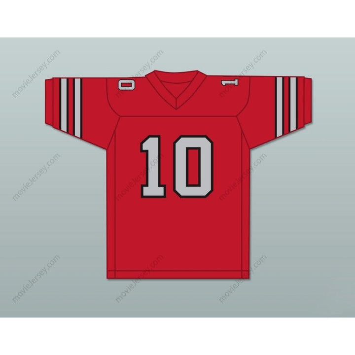 CUSTOM ANY Name Number 1985 USFL WALTER LEWIS 10 MEMPHIS SHOWBOATS ROAD Football Jersey Top Stitched S-6XL